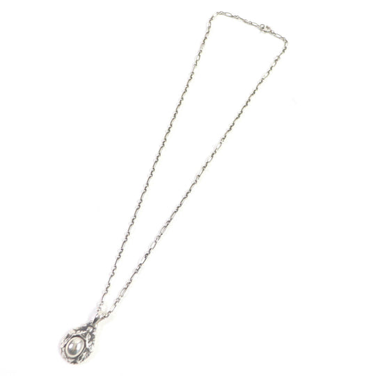 Georg Jensen Necklace Main�FSV925 Silver Women Used Authentic