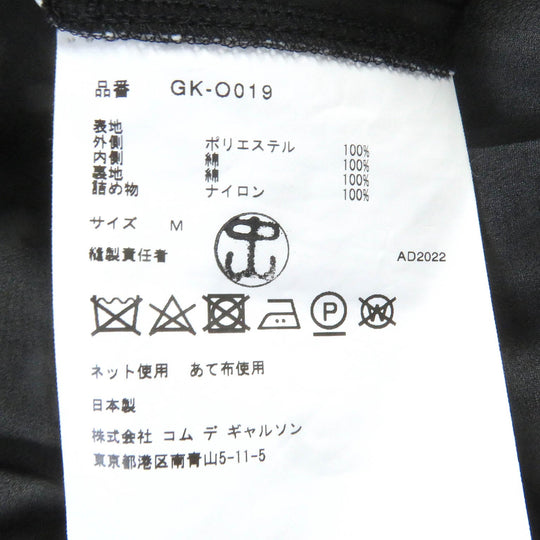 COMME des GARCONS one piece GK-O019 Outer: 100% polyester, Lining: 100% cotton, Part: 100% nylon black Women M Used Authentic