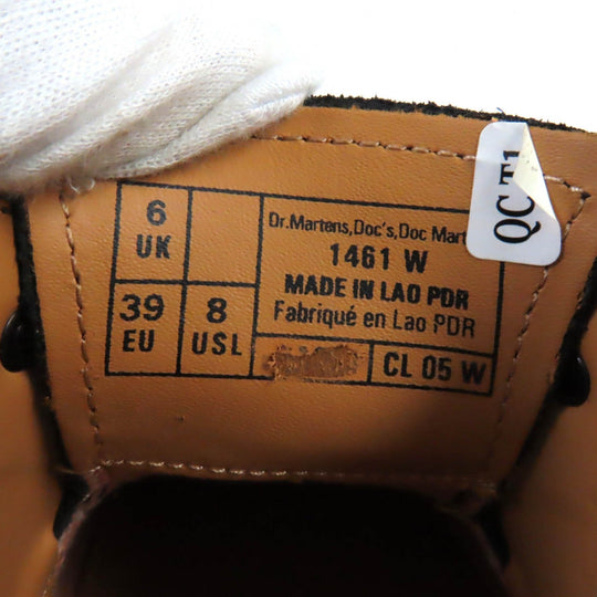 Dr.Martens Leather shoes 1461W Main: Leather black GIBSON Gibson Women 39 Used Authentic