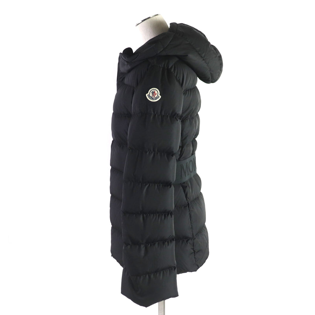 MONCLER Down jacket Outer: 100% nylon, Lining: 100% nylon, Filling: 90% down, Filling: 10% feather, Hood lining: 100% nylon black DERA Women 00 Used Authentic
