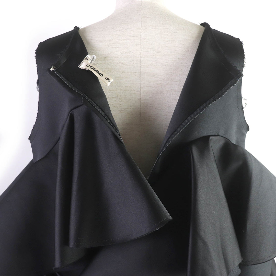 COMME des GARCONS one piece GK-O012 Main: 100% polyester black Women M Used Authentic