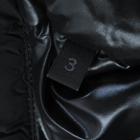 MONCLER Down vest Outer: 100% nylon, Lining: 100% nylon, Filling: 90% down, Filling: 10% feather black CENIS Women 3 Used Authentic
