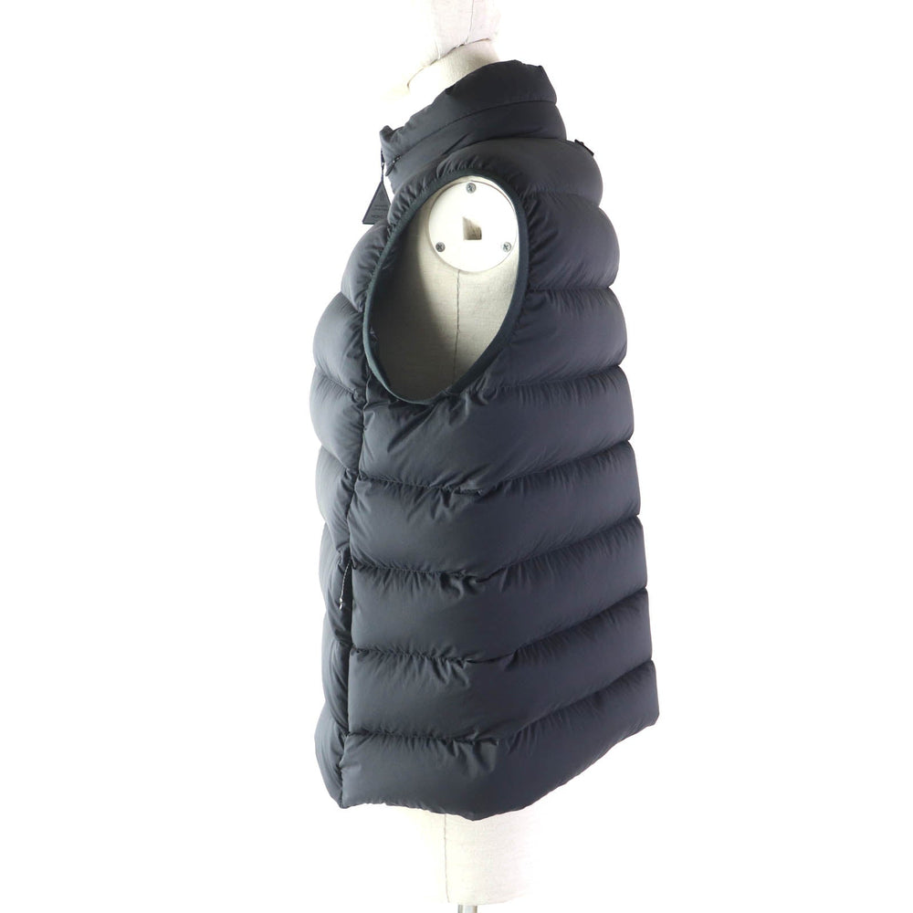 MONCLER Down vest Outer: 100% nylon, Lining: 100% nylon, Filling: 90% down, Filling: 10% feather black CENIS Women 3 Used Authentic