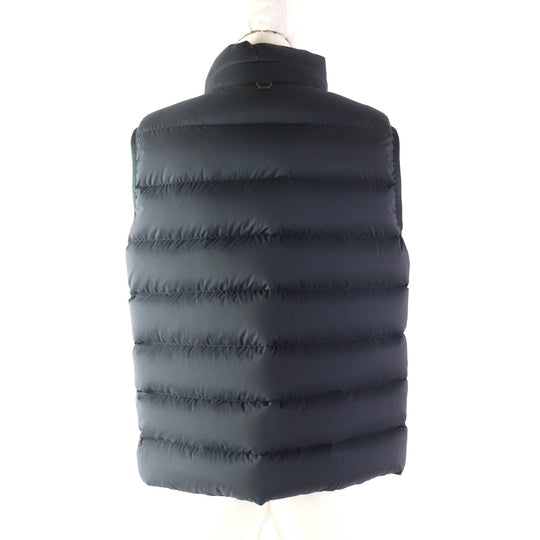 MONCLER Down vest Outer: 100% nylon, Lining: 100% nylon, Filling: 90% down, Filling: 10% feather black CENIS Women 3 Used Authentic