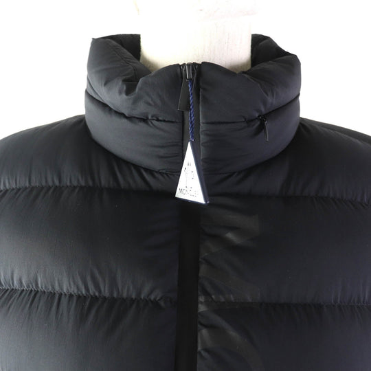 MONCLER Down vest Outer: 100% nylon, Lining: 100% nylon, Filling: 90% down, Filling: 10% feather black CENIS Women 3 Used Authentic