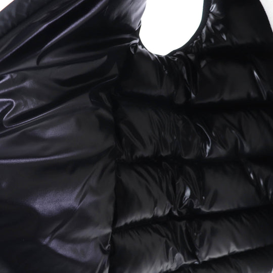 MONCLER Down vest Outer: 100% nylon, Lining: 100% nylon, Filling: 90% down, Filling: 10% feather black CENIS Women 3 Used Authentic