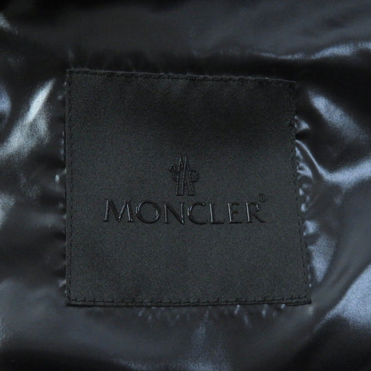 MONCLER Down vest Outer: 100% nylon, Lining: 100% nylon, Filling: 90% down, Filling: 10% feather black CENIS Women 3 Used Authentic