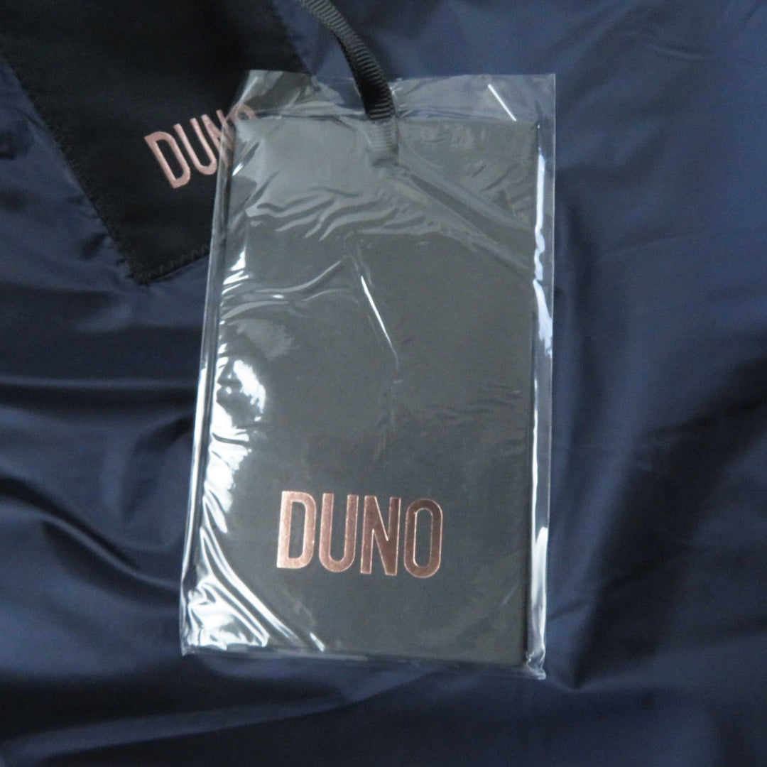 DUNO down coat Outer material: 42% wool, Outer material: 40% rayon, Outer material: 18% polyester, Outer material: 100% polyester, Lining: 100% nylon Navy BALLON Women 40 Used Authentic