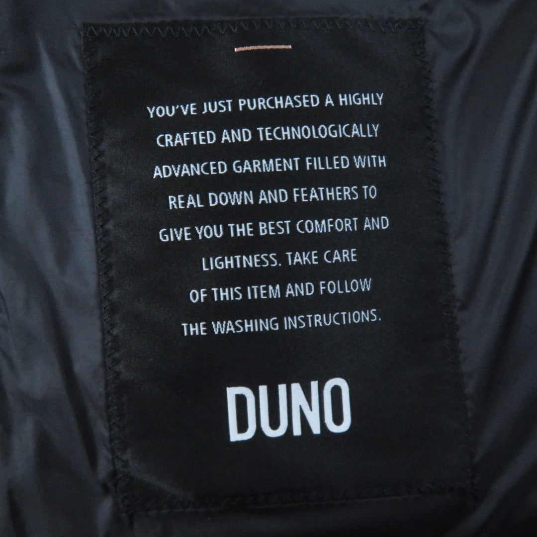 DUNO down coat Outer material: 42% wool, Outer material: 40% rayon, Outer material: 18% polyester, Outer material: 100% polyester, Lining: 100% nylon black BALLON Women 40 Used Authentic