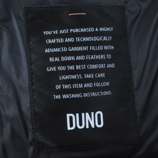 DUNO down coat Outer material: 42% wool, Outer material: 40% rayon, Outer material: 18% polyester, Outer material: 100% polyester, Lining: 100% nylon black BALLON Women 40 Used Authentic
