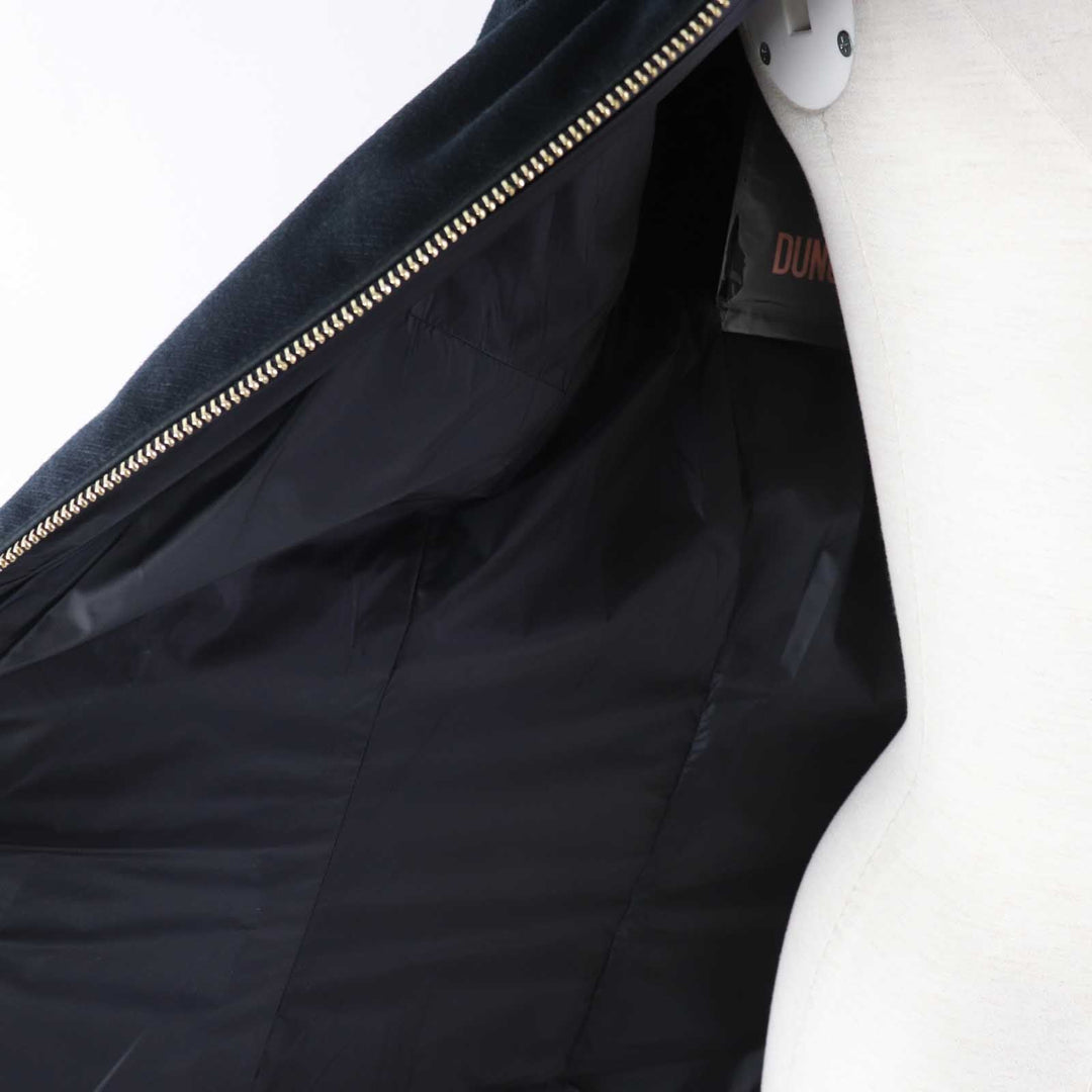DUNO down coat Outer material: 42% wool, Outer material: 40% rayon, Outer material: 18% polyester, Outer material: 100% polyester, Lining: 100% nylon black BALLON Women 40 Used Authentic