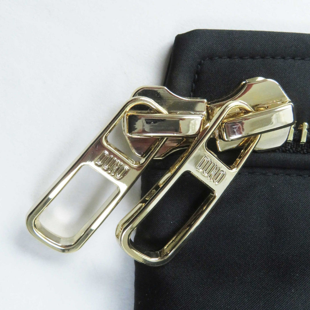 DUNO down coat Outer material: 42% wool, Outer material: 40% rayon, Outer material: 18% polyester, Outer material: 100% polyester, Lining: 100% nylon black BALLON Women 40 Used Authentic
