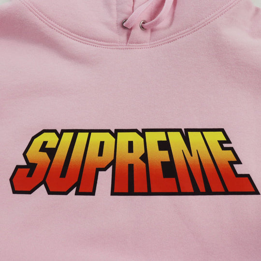 Supreme Hoodie Main: 84% cotton, Main: 16% polyester pink Gradient Hooded Sweatshirt Gradient Hooded Sweatshirt mens M Used Authentic
