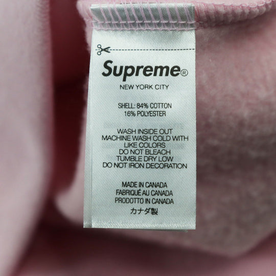 Supreme Hoodie Main: 84% cotton, Main: 16% polyester pink Gradient Hooded Sweatshirt Gradient Hooded Sweatshirt mens M Used Authentic