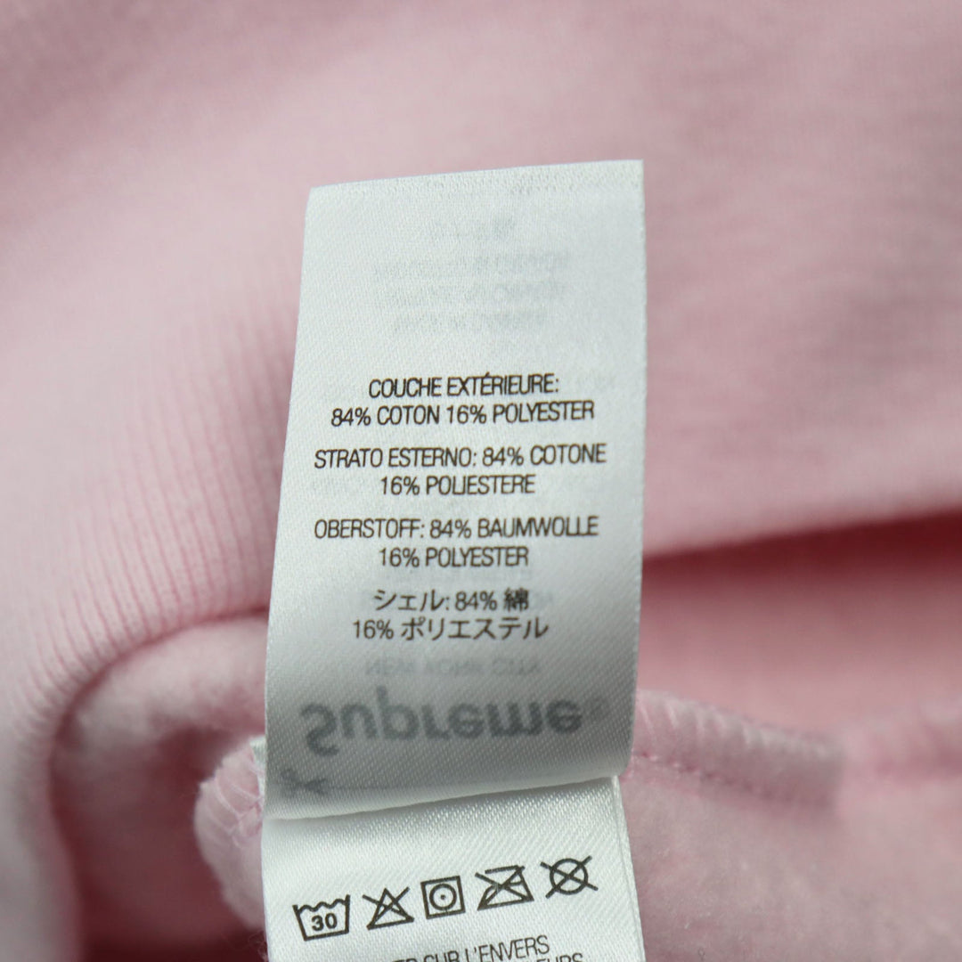 Supreme Hoodie Main: 84% cotton, Main: 16% polyester pink Gradient Hooded Sweatshirt Gradient Hooded Sweatshirt mens M Used Authentic