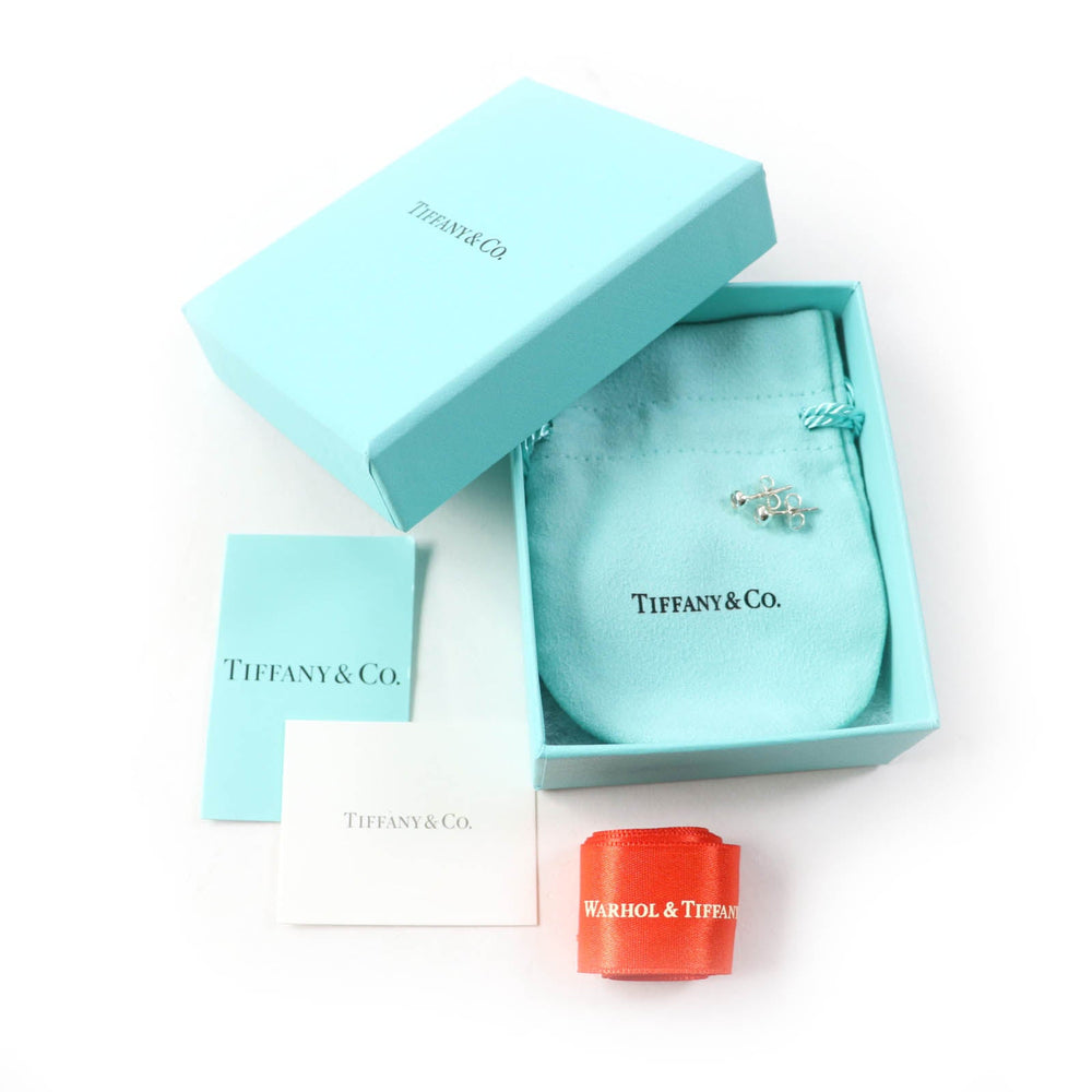 TIFFANY&Co. Pierce Main: AG925, Part: Aquamarine Silver blue Elsa Peretti Color by the Yard Pierce Women Used Authentic