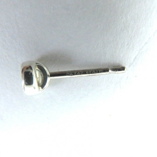 TIFFANY&Co. Pierce Main: AG925, Part: Aquamarine Silver blue Elsa Peretti Color by the Yard Pierce Women Used Authentic