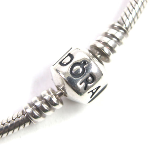 PANDORA bracelet Main�FSV925 Silver mens Used Authentic