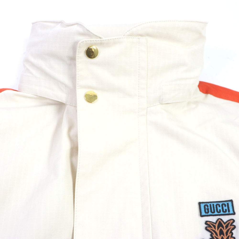GUCCI Jacket 669142 Outer: 70% cotton, Outer: 30% nylon, Lining: 100% rayon, Applique: 100% polyester Multi mens 48 Used Authentic