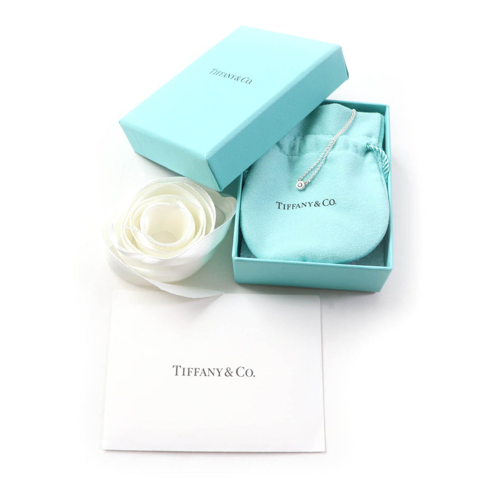 TIFFANY&Co. Necklace Main: AG925, Part: Aquamarine Silver blue Elsa Peretti Color by the Yard Aquamarine Pendant Women Used Authentic