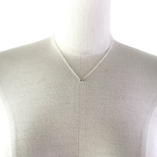 TIFFANY&Co. Necklace Main: AG925, Part: Aquamarine Silver blue Elsa Peretti Color by the Yard Aquamarine Pendant Women Used Authentic