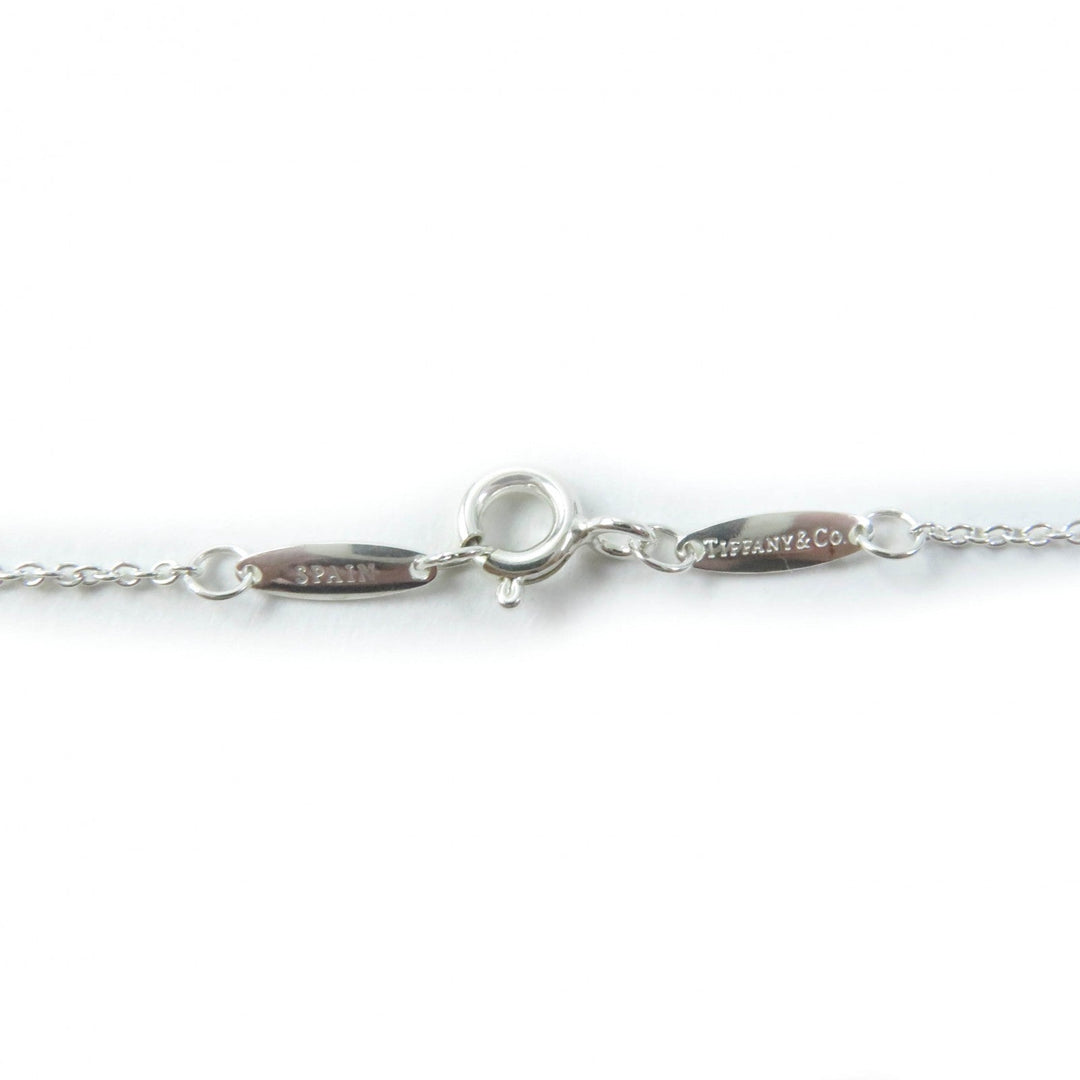 TIFFANY&Co. Necklace Main: AG925, Part: Aquamarine Silver blue Elsa Peretti Color by the Yard Aquamarine Pendant Women Used Authentic