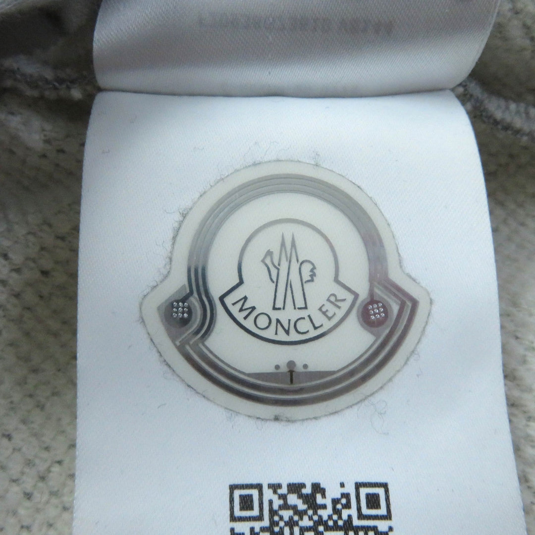 MONCLER sweat Main: 93% cotton, Main: 7% nylon, Part: 96% cotton, Part: 4% polyurethane, Other fabric: 100% cotton Multi MAGLIA Women S Used Authentic