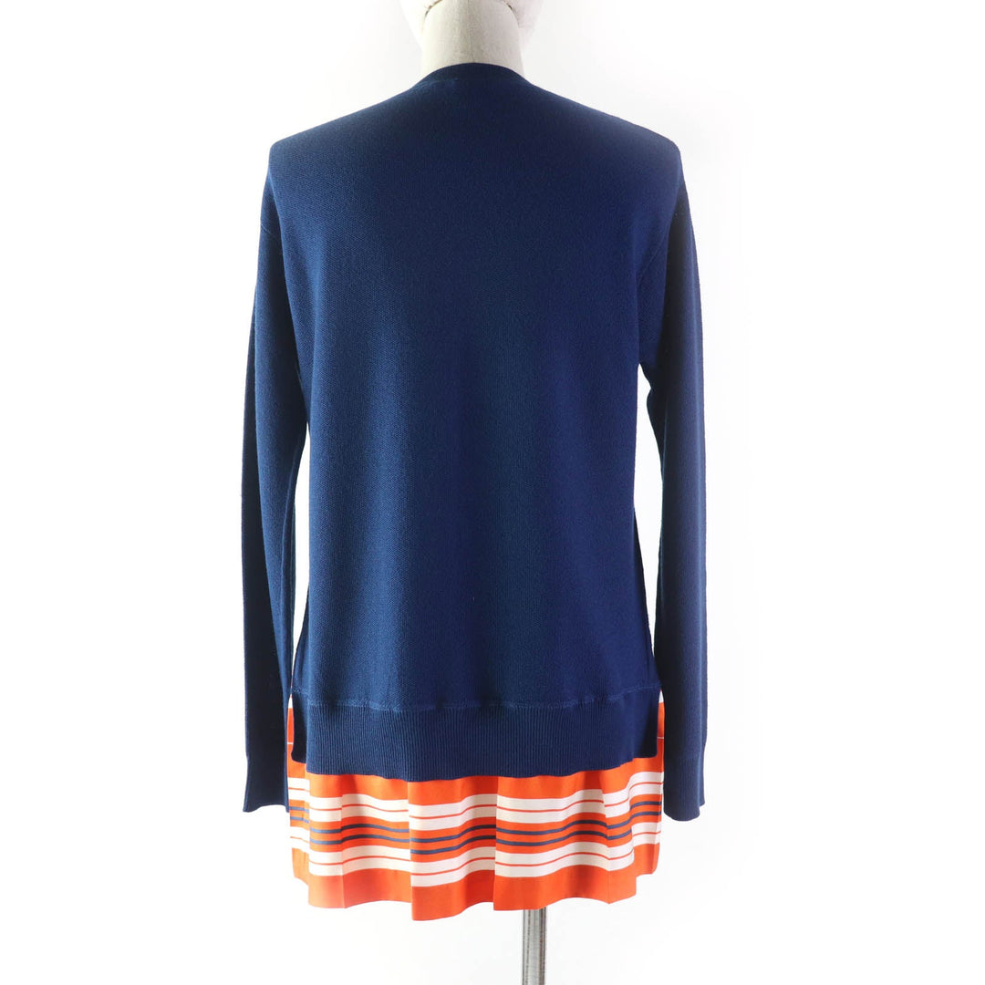 LOUIS VUITTON knit Main: 100% wool, Part: 100% silk Multi Women S Used Authentic