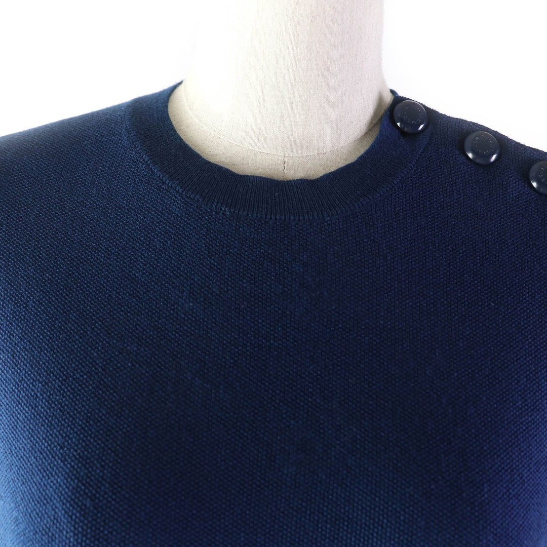 LOUIS VUITTON knit Main: 100% wool, Part: 100% silk Multi Women S Used Authentic