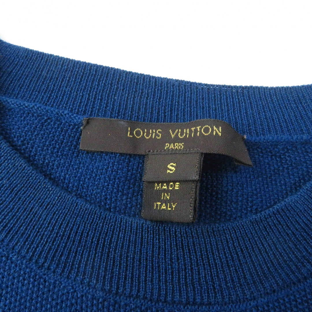 LOUIS VUITTON knit Main: 100% wool, Part: 100% silk Multi Women S Used Authentic