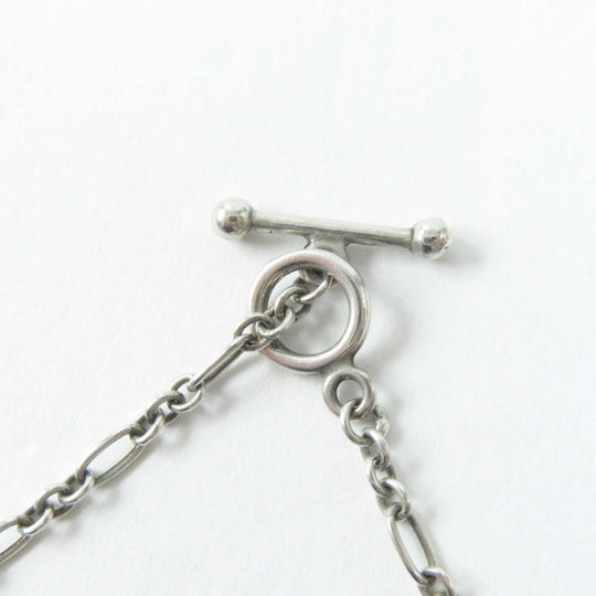 Georg Jensen Necklace 1993 Main: SV925, Part: Amethyst Silver purple Women Used Authentic