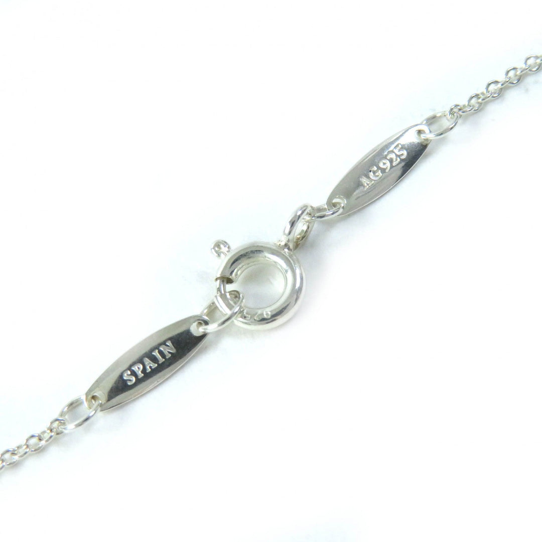 TIFFANY&Co. Necklace Main: AG925, Part: Aquamarine Silver light blue El Saperetti Color by the yard Women Used Authentic