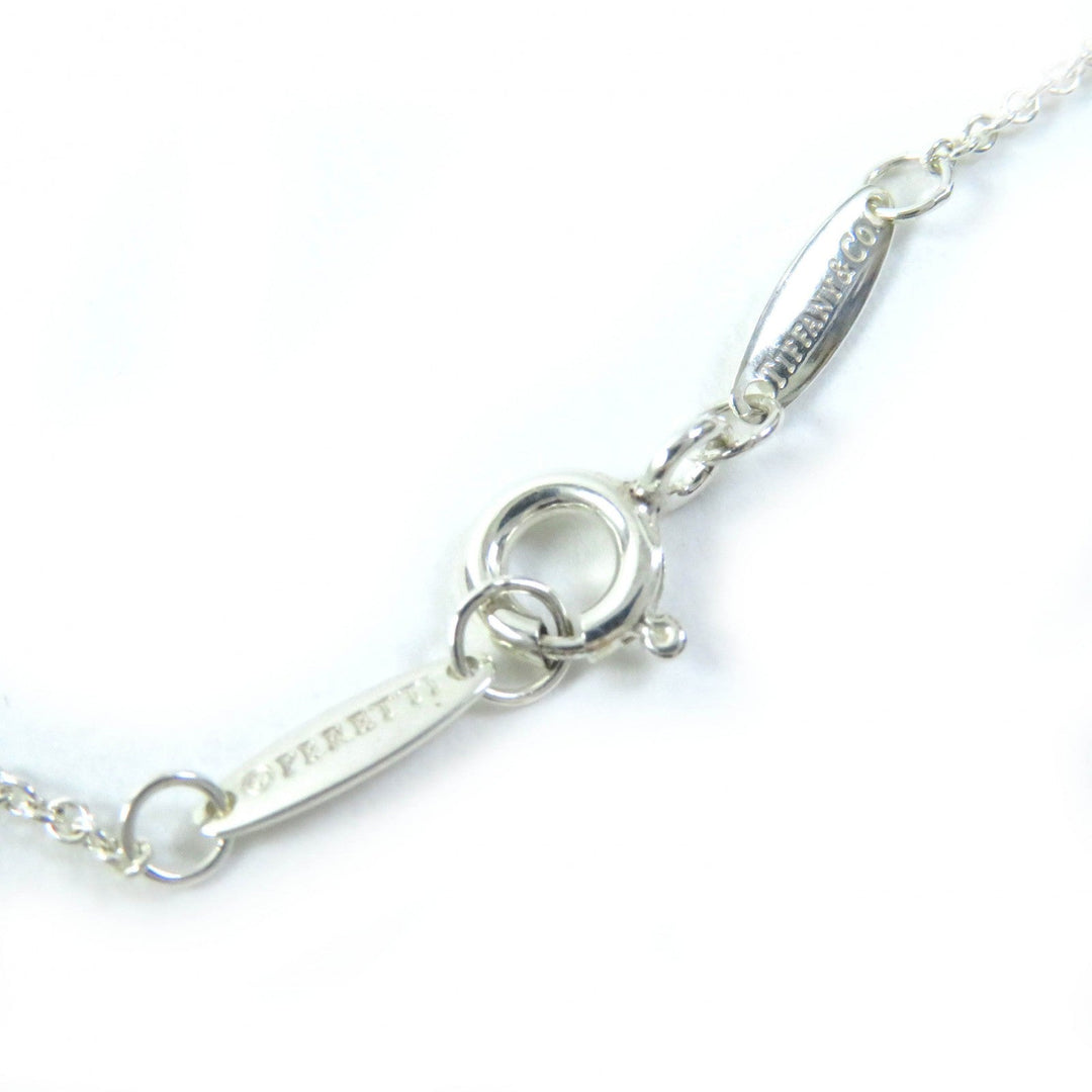 TIFFANY&Co. Necklace Main: AG925, Part: Aquamarine Silver light blue El Saperetti Color by the yard Women Used Authentic