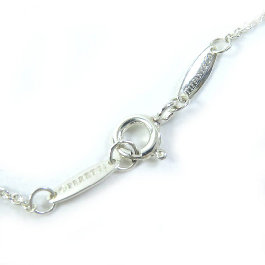 TIFFANY&Co. Necklace Main: AG925, Part: Aquamarine Silver light blue El Saperetti Color by the yard Women Used Authentic