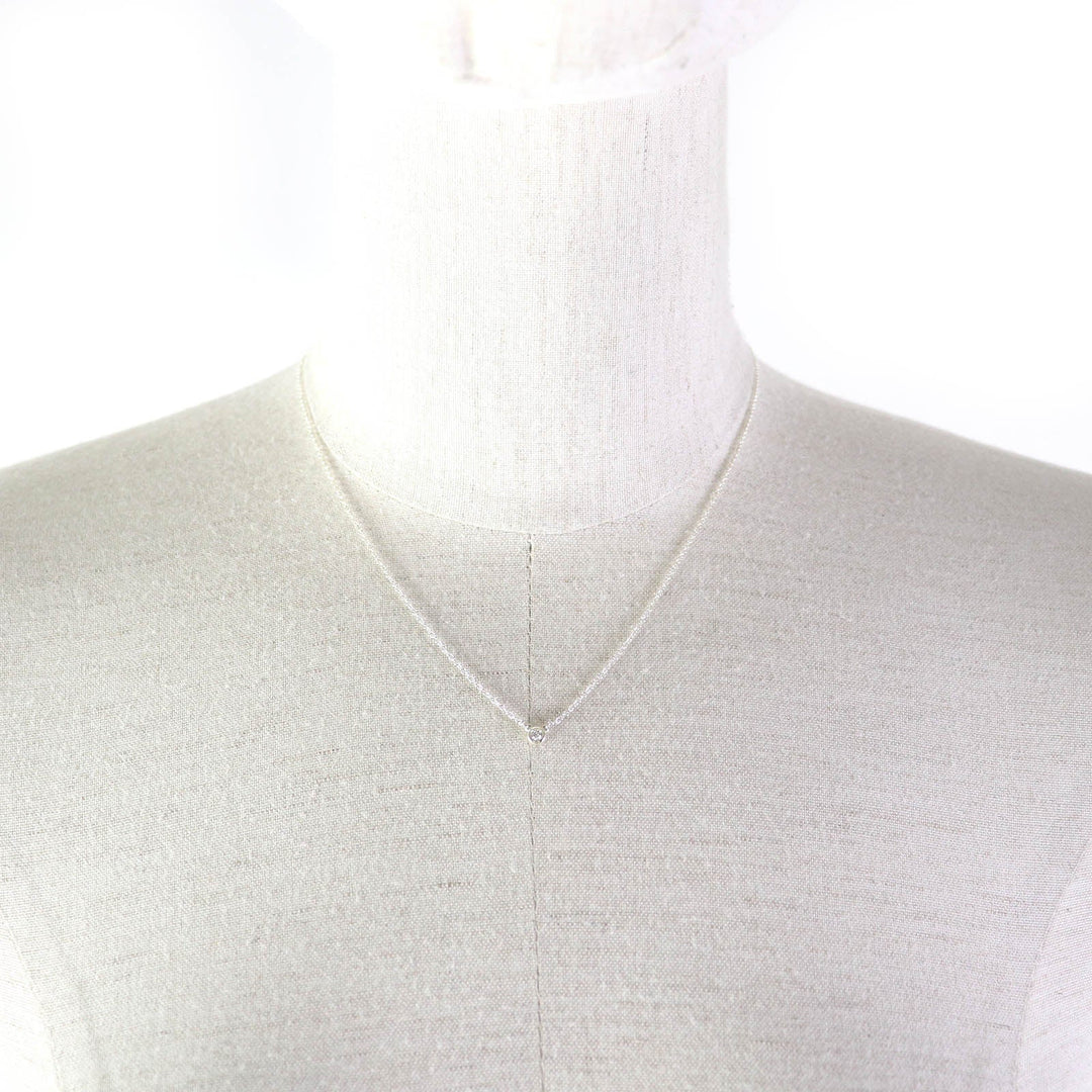 TIFFANY&Co. Necklace Main: AG925, Part: Diamond Silver El Saperetti By the yard Women Used Authentic