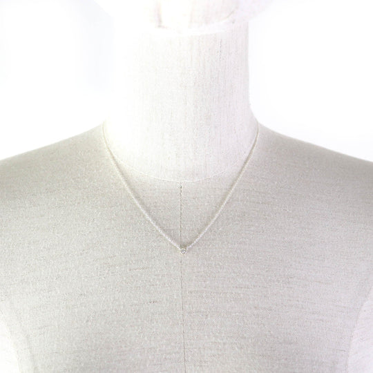 TIFFANY&Co. Necklace Main: AG925, Part: Diamond Silver El Saperetti By the yard Women Used Authentic