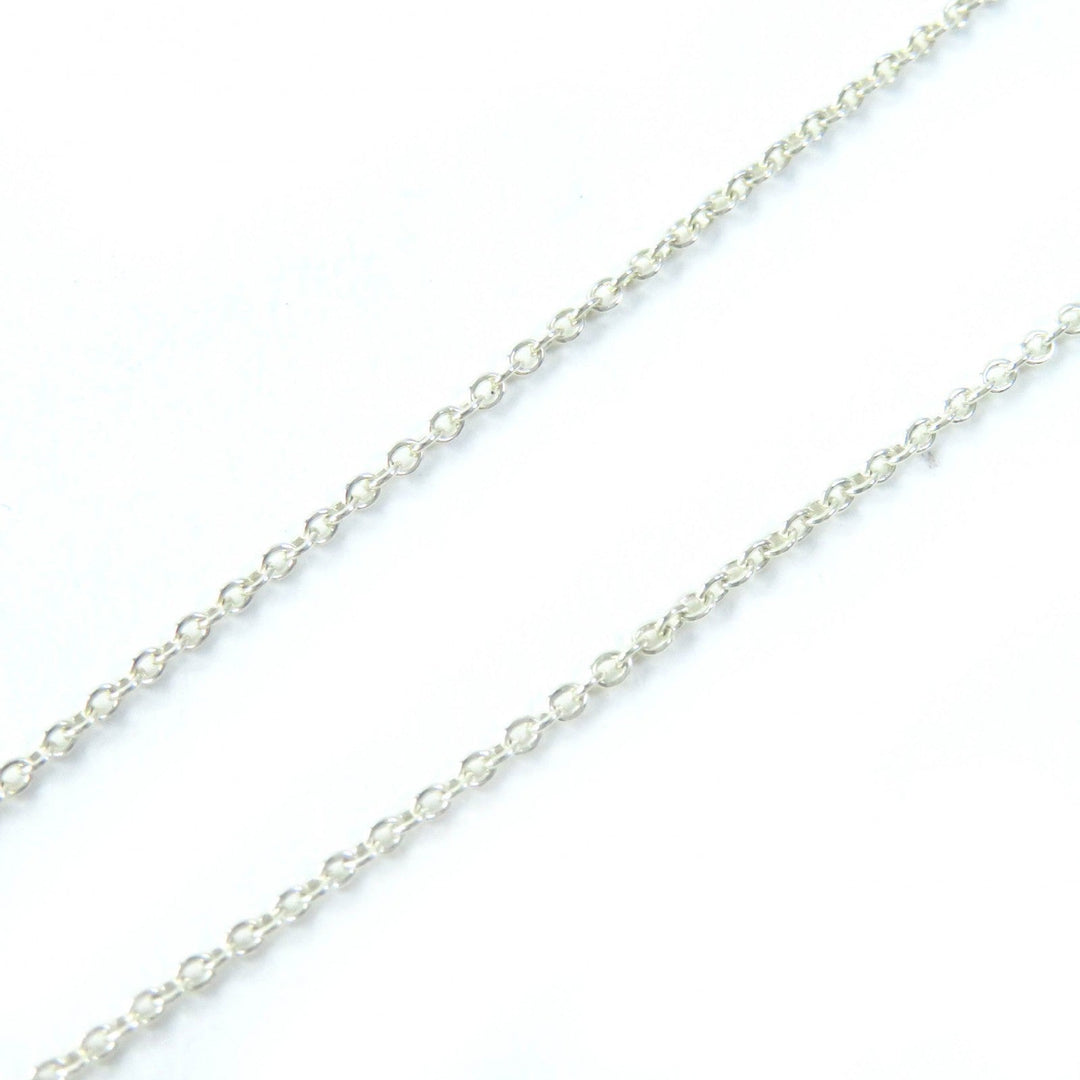 TIFFANY&Co. Necklace Main: SV925, Part: Aquamarine Silver light blue El Saperetti Color by the yard Women Used Authentic