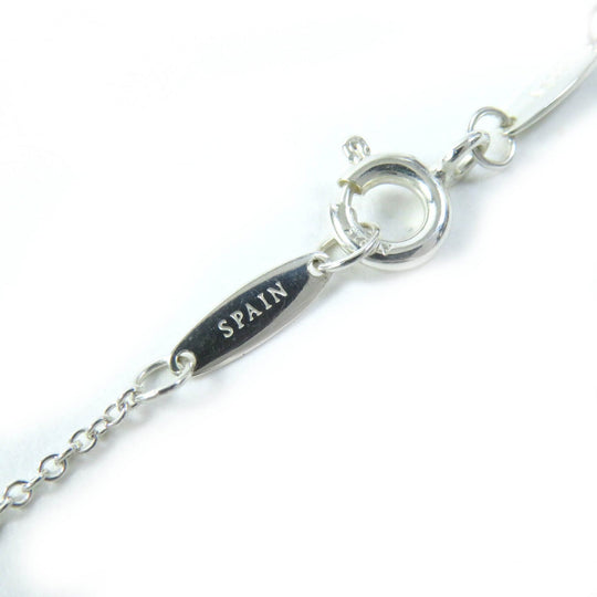 TIFFANY&Co. Necklace Main: SV925, Part: Aquamarine Silver light blue El Saperetti Color by the yard Women Used Authentic