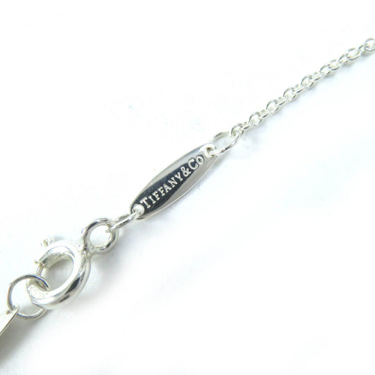 TIFFANY&Co. Necklace Main: SV925, Part: Aquamarine Silver light blue El Saperetti Color by the yard Women Used Authentic