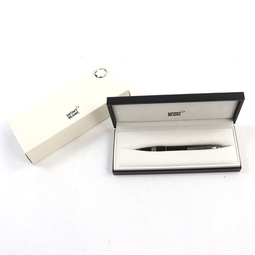 MONTBLANC Ballpoint pen Black Precious Rubbed Gin Black gun metallic Starwalker mens Used Authentic