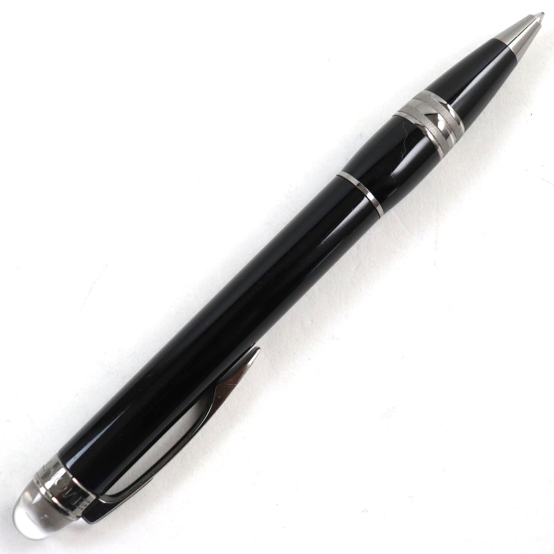 MONTBLANC Ballpoint pen Black Precious Rubbed Gin Black gun metallic Starwalker mens Used Authentic