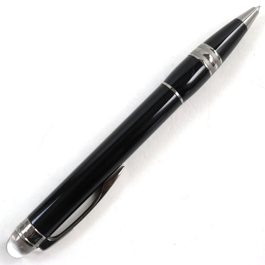 MONTBLANC Ballpoint pen Black Precious Rubbed Gin Black gun metallic Starwalker mens Used Authentic