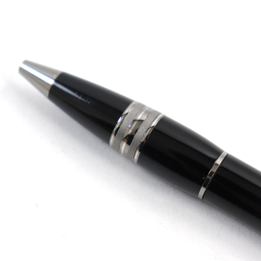 MONTBLANC Ballpoint pen Black Precious Rubbed Gin Black gun metallic Starwalker mens Used Authentic