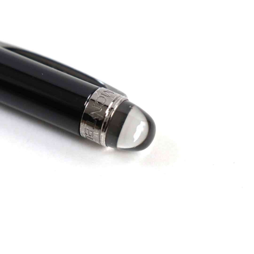 MONTBLANC Ballpoint pen Black Precious Rubbed Gin Black gun metallic Starwalker mens Used Authentic