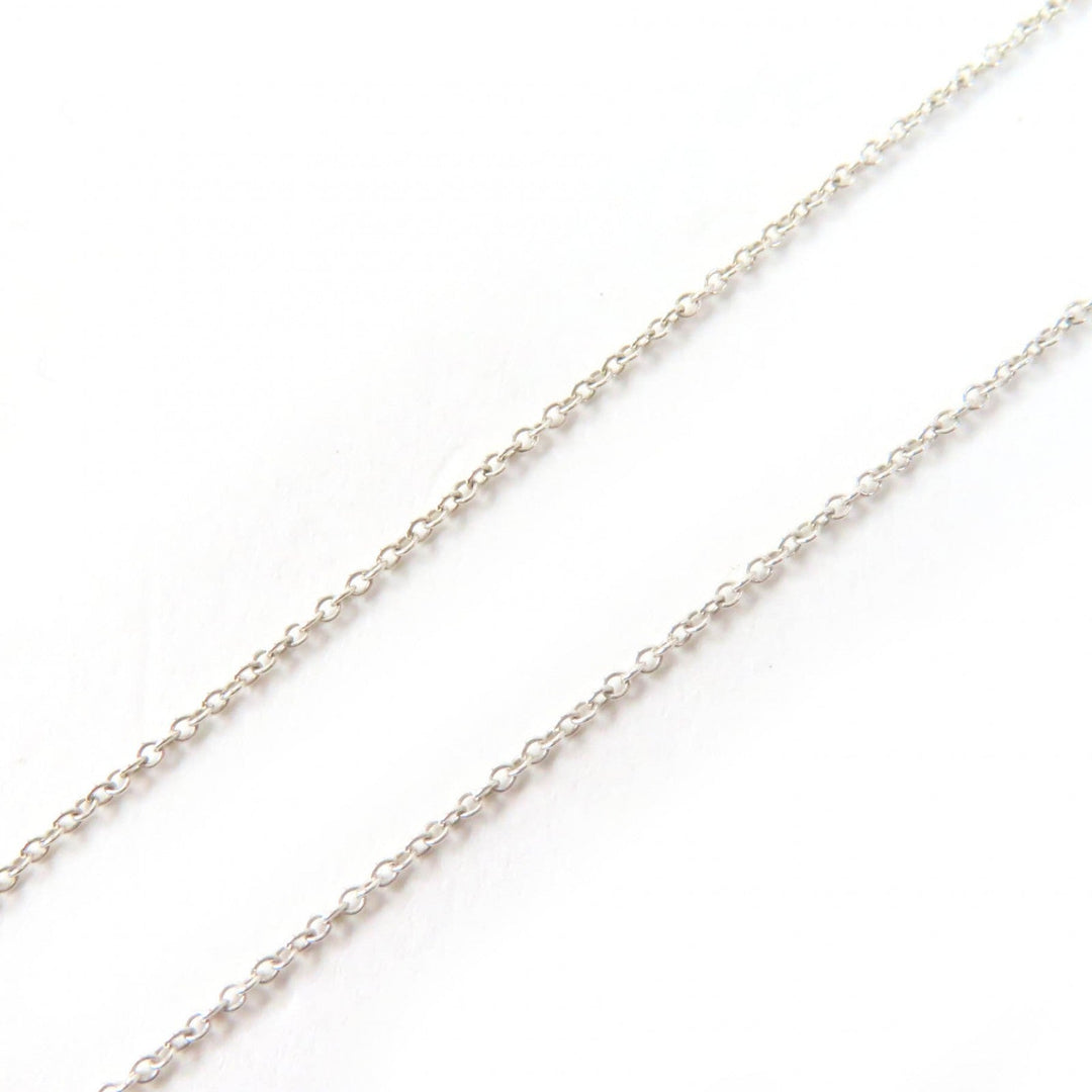 TIFFANY&Co. Necklace Main: AG925, Part: Aquamarine Silver light blue El Saperetti Color by the yard Women Used Authentic