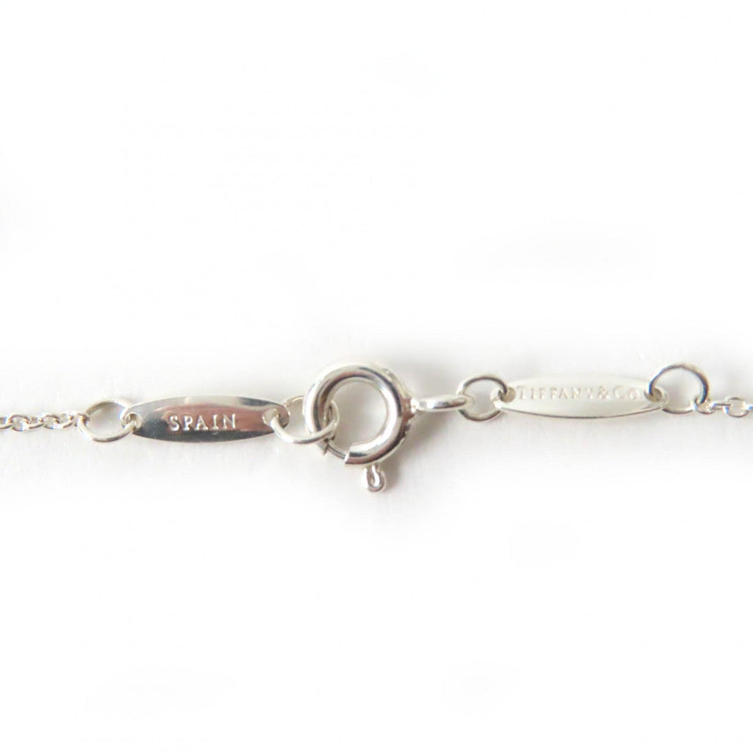 TIFFANY&Co. Necklace Main: AG925, Part: Aquamarine Silver light blue El Saperetti Color by the yard Women Used Authentic