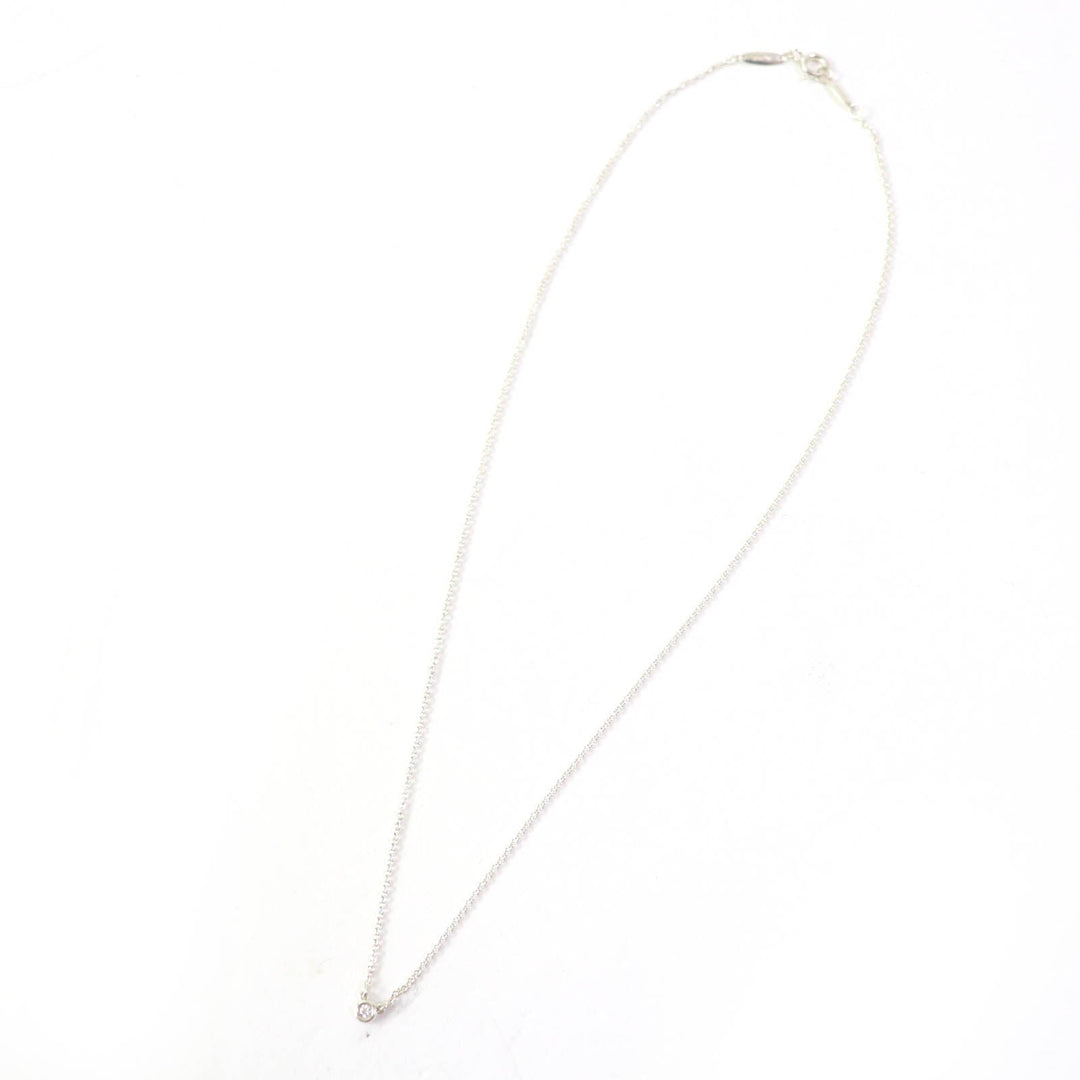TIFFANY&Co. Necklace Main: AG925, Part: Diamond Silver El Saperetti By the yard Women Used Authentic