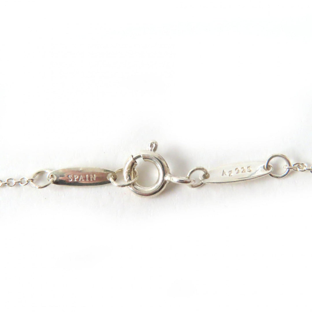TIFFANY&Co. Necklace Main: AG925, Part: Diamond Silver El Saperetti By the yard Women Used Authentic