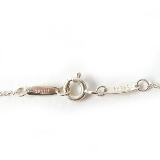 TIFFANY&Co. Necklace Main: AG925, Part: Diamond Silver El Saperetti By the yard Women Used Authentic