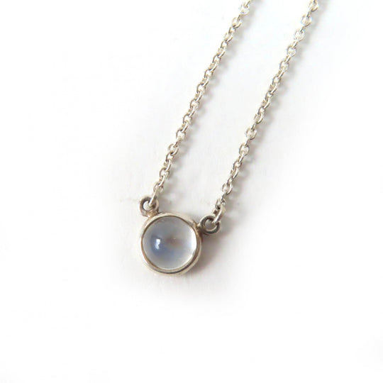 TIFFANY&Co. Necklace Main: AG925, Part: Moonstone, : Pearl Silver El Saperetti Women Used Authentic